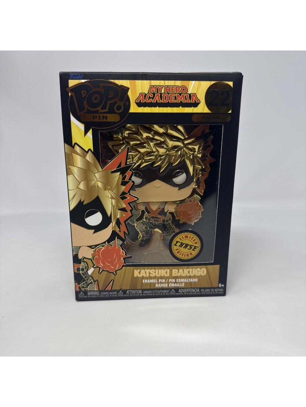 Funko Pop Pin Katsuki Bakugo Chase 22 My Hero Academia